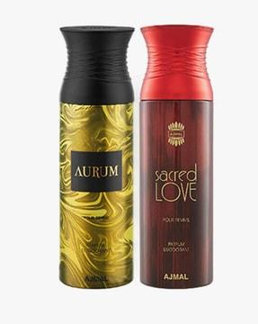 Aurum Femme & Sacredlove Deodorant Spray For Women