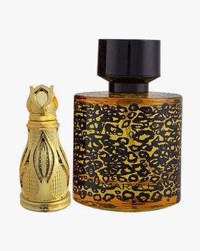Khofooq Concentrated Perfume Oil Woody Oudhy Alcohol-Free Attar For Unisex & Maryaj Wild Speed Eau De Parfum Citrus Spicy Perfume For Men