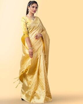 Indian Traditional Saree with Blouse Piece
