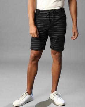 Striped Regular Fit Shorts