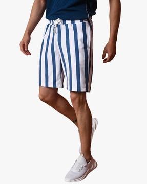 Stripes Regular Fit Shorts