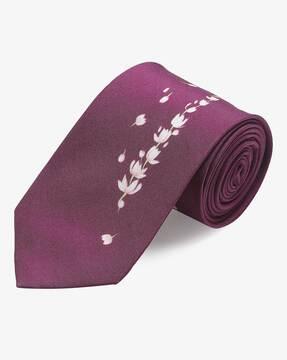 floral-print-tie