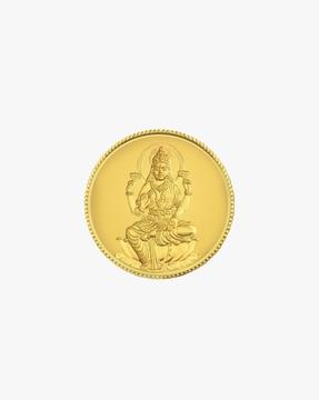 2G Yellow Gold Lakshmi Coin