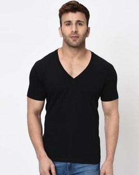 Short Sleeve V-neck T-shirt