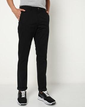 Tapered Fit Chinos with Insert Pockets