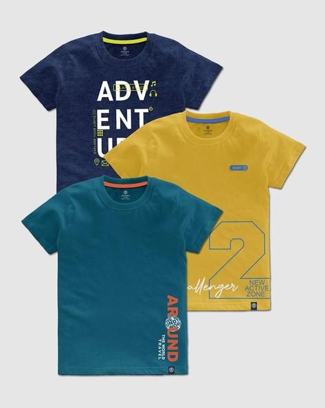 Pack of 3 Graphic T-shirts