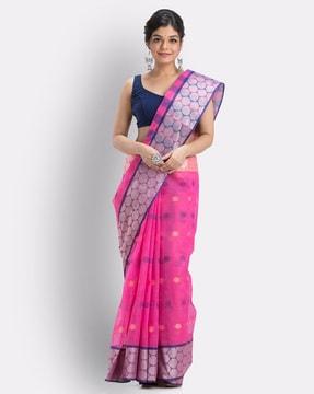 Tant Weave Traditional Saree