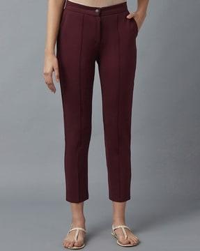 relaxed-fit-ankle-length-trousers