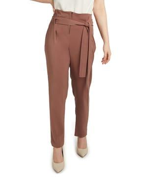 Mid-Rise Relaxed Fit Pants