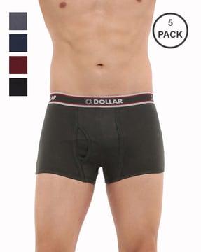 Pack of 5 Solid Trunks with Branding