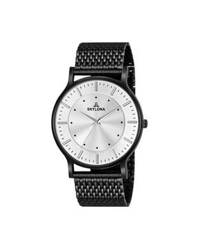 Analogue Watch with Mesh Chain Strap