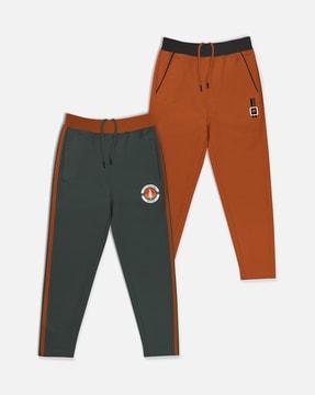 Pack of 2 Straight Track Pants