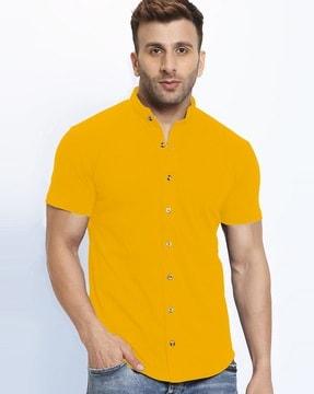 shirt-with-mandarin-collar