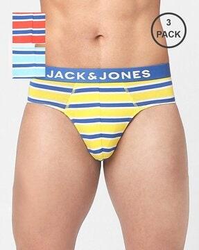 Pack of 3 Striped Briefs
