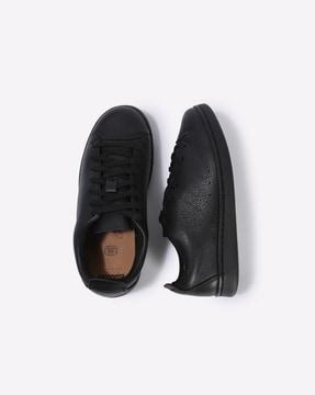 Nate Low-Top Lace-Up Leather Shoes