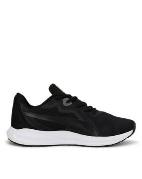 Round-Toe Lace-Up Sports Shoes