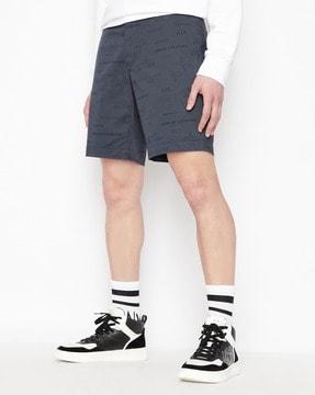 all-over-logo-print-regular-fit-shorts