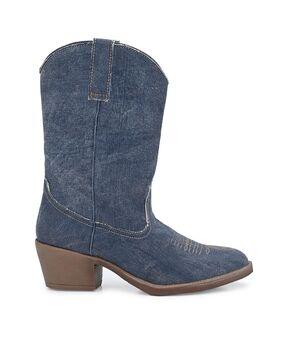 textured-calf-length-boots-