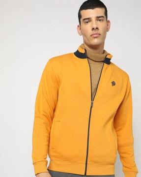 slim-fit-zip-front-sweatshirt