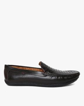 Loafers with Perforations