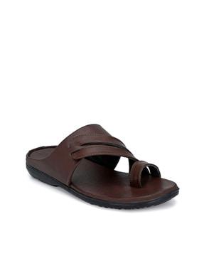 Slip-on Toe-Ring Sandals