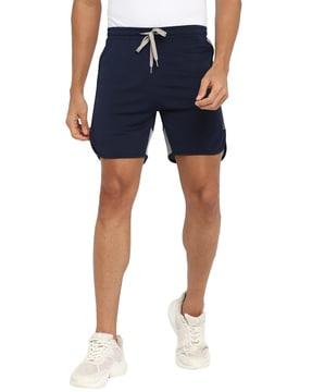 Colour-block Regular Fit Shorts