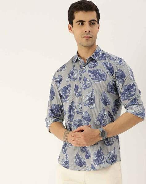 Abstract Classic  Slim Fit Shirt