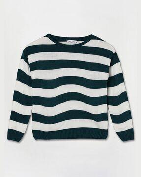 full-sleeve-striped-sweater