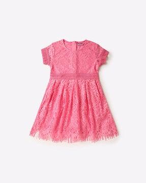 Lace A-line Dress