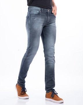 Relaxed Jeans with Insert Pockets