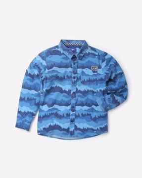 fs-tropical-print-shirt-with-patch-pocket