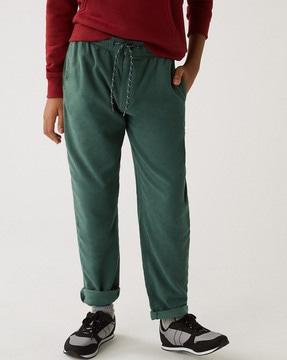 Flat-Front Trouser with Insert Pockets