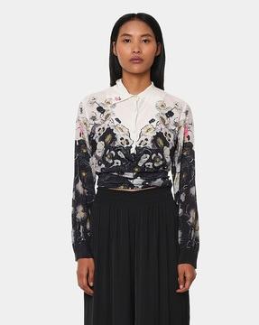 floral-print-blouse-top