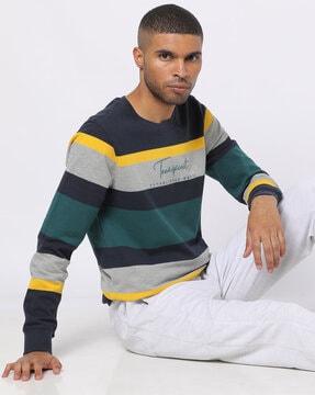 graded-striped-crew-neck-sweatshirt