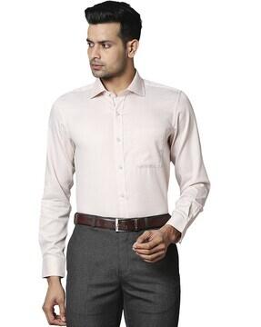 Full-Sleeves Shirt with Patch Pocket