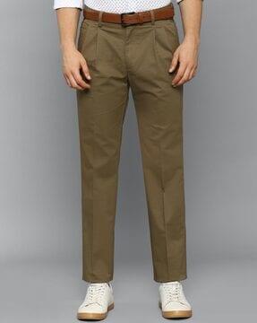 straight-fit-pleated-trousers