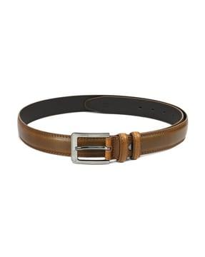 Slim Belt with Tang Buckle Closure