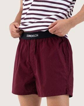Boxers with Elasticated Waistband
