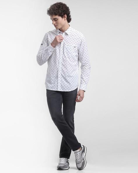 All Over Printed Slim Fit Shirt