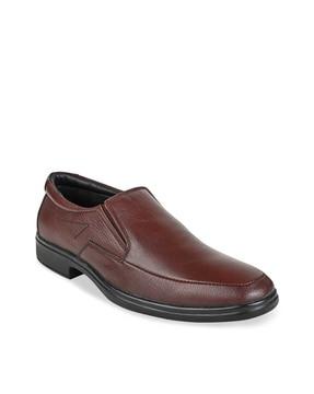 Round-Toe Slip-On Formal Shoes