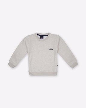 heathered-round-neck-sweatshirt