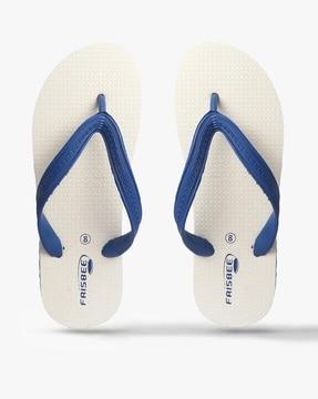 Thong-Strap Flip-Flops with Textured Footbed