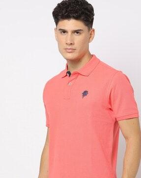 Embroidered Polo T-Shirt