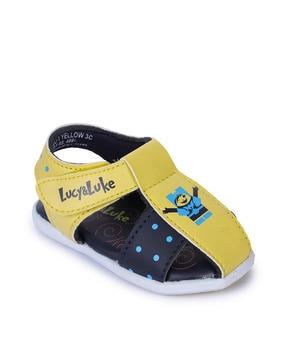 Sandals with Velcro Fastening