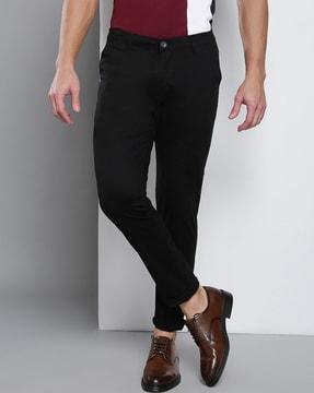 Flat-Front Tapered Fit Chinos