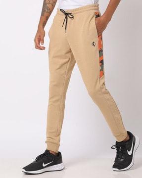 Camouflage Print Joggers with Insert Pockets