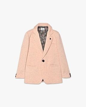 speckled-single-breasted-blazer-with-notched-lapel