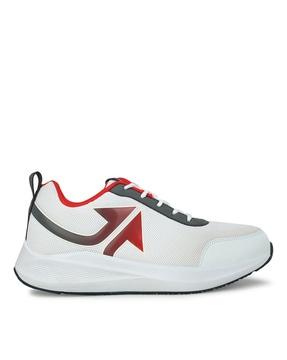 Mid-Top Lace-Up Running Shoes