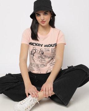mickey-sketch-crew-neck-t-shirt