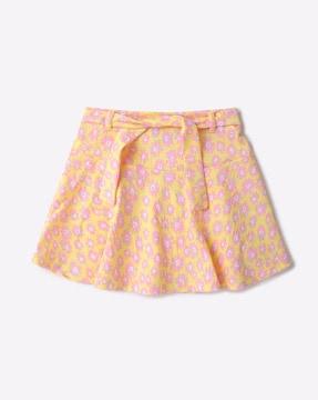 floral-print-a-line-skirt